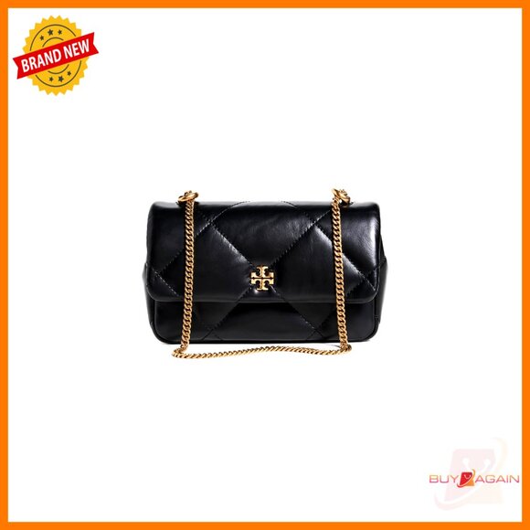Mini Leather Crossbody Bag with Diamond Quilted Design